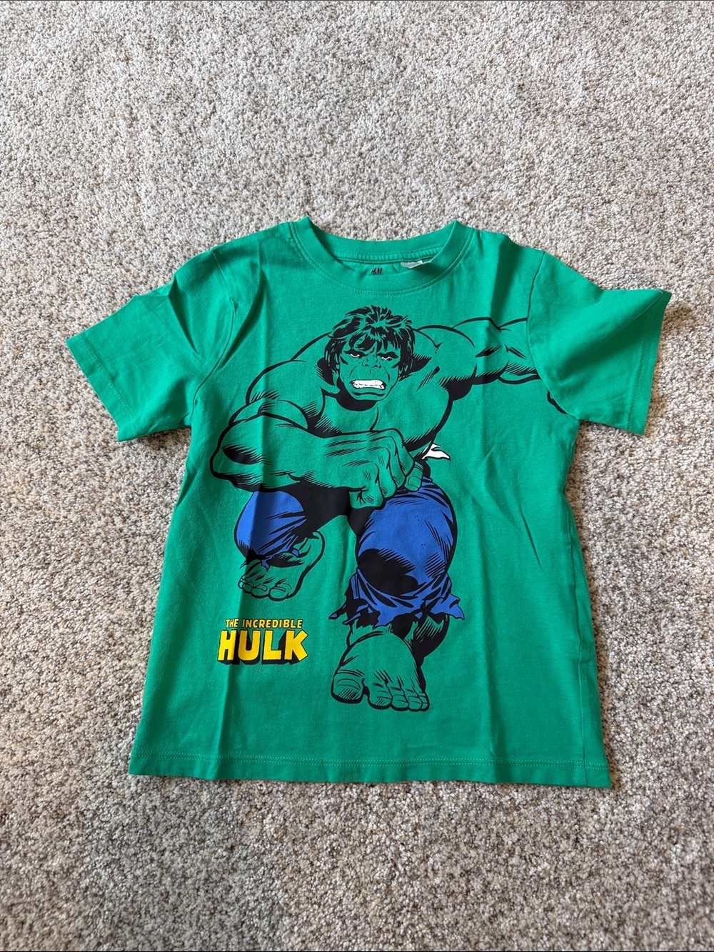 H&M Green Hulk Graphic Tee - 5T/6